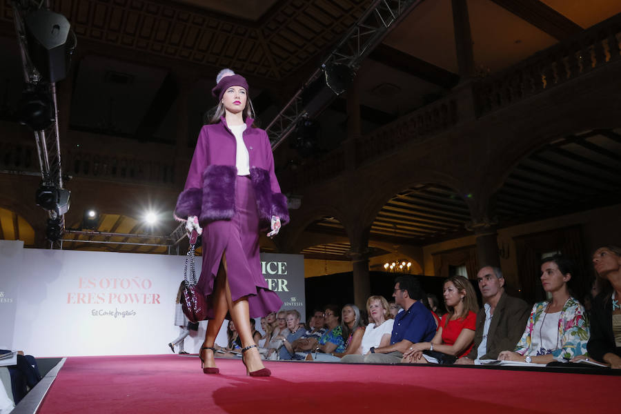 Desfile otoño-invierno de El Corte Inglés en Salamanca