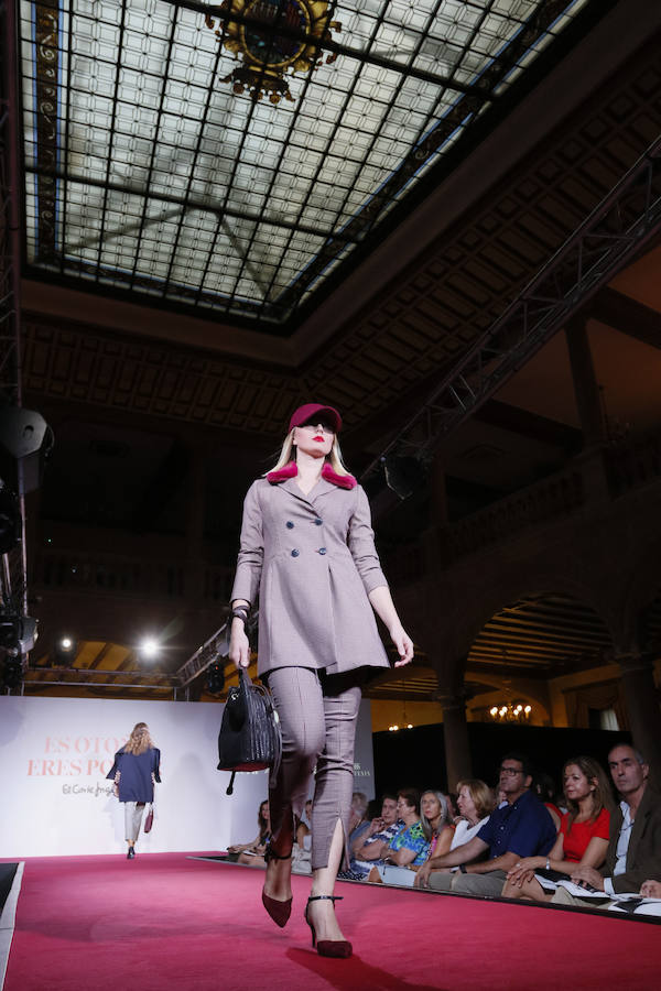 Desfile otoño-invierno de El Corte Inglés en Salamanca