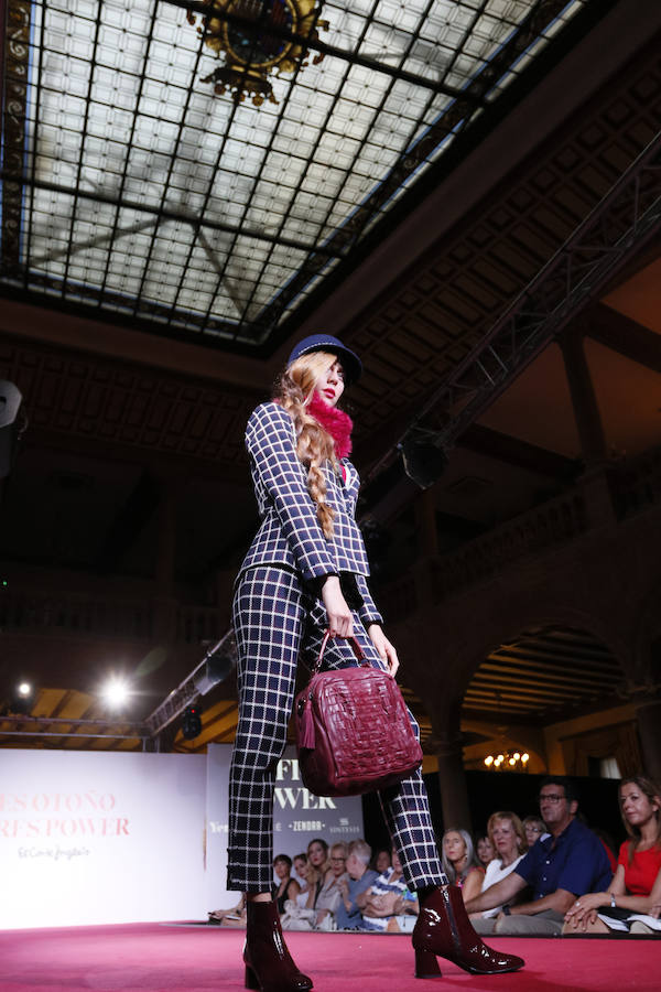 Desfile otoño-invierno de El Corte Inglés en Salamanca
