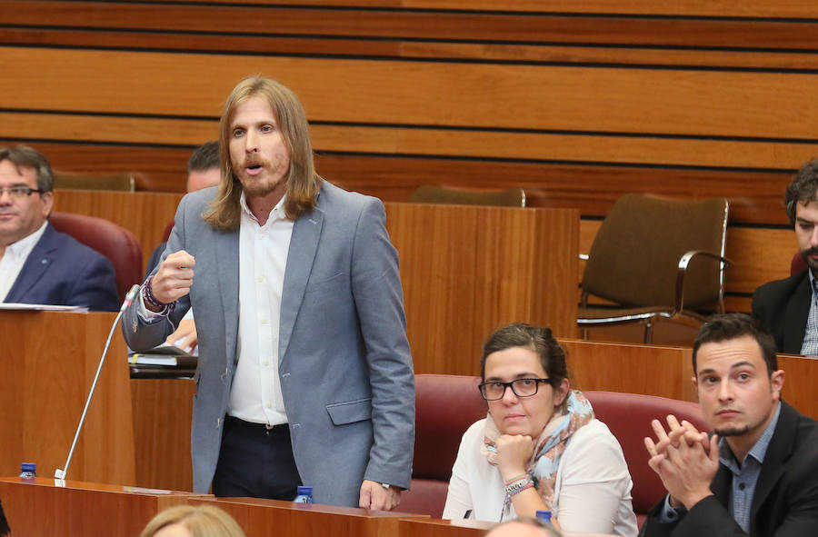 Pleno en las Cortes de Castilla y León