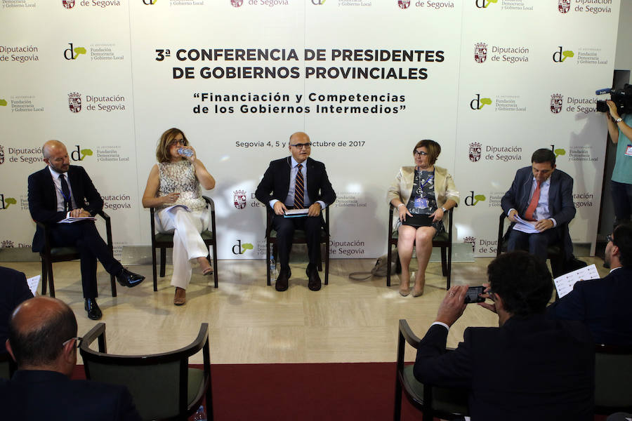 La III Conferencia de Presidentes de Gobiernos Provinciales se traslada hoy al Alcázar de Segovia