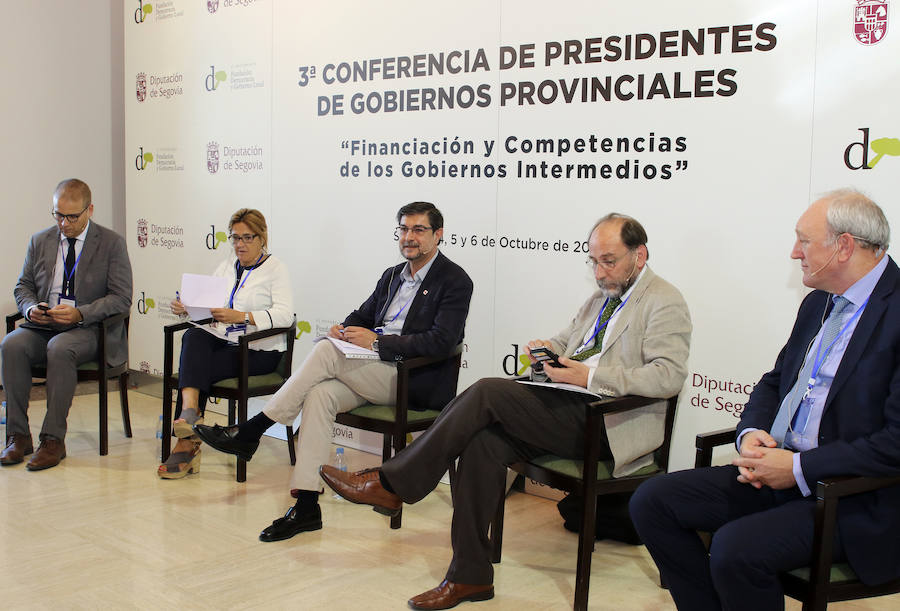 La III Conferencia de Presidentes de Gobiernos Provinciales se traslada hoy al Alcázar de Segovia