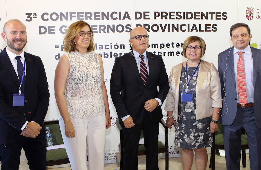 La III Conferencia de Presidentes de Gobiernos Provinciales se traslada hoy al Alcázar de Segovia