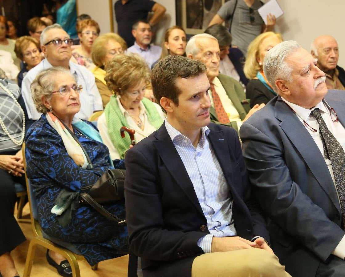 Pablo Casado, en el Club de Opinión Santiago Alba de Valladolid
