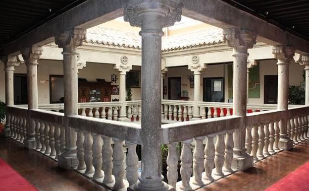 Interior de la Cámara de Comercio de Ávila en una imagen publicada en su página de Facebook.