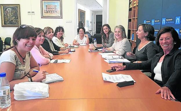 Reunión del Consejo Provincial de la Mujer.