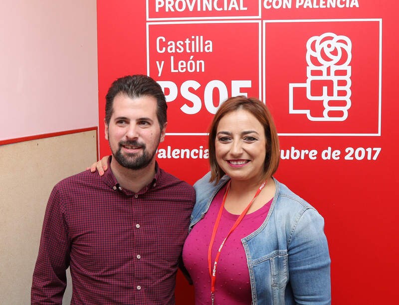 XIII Congreso del PSOE en el salon de actos del colegio público Tello Tellez de Palencia