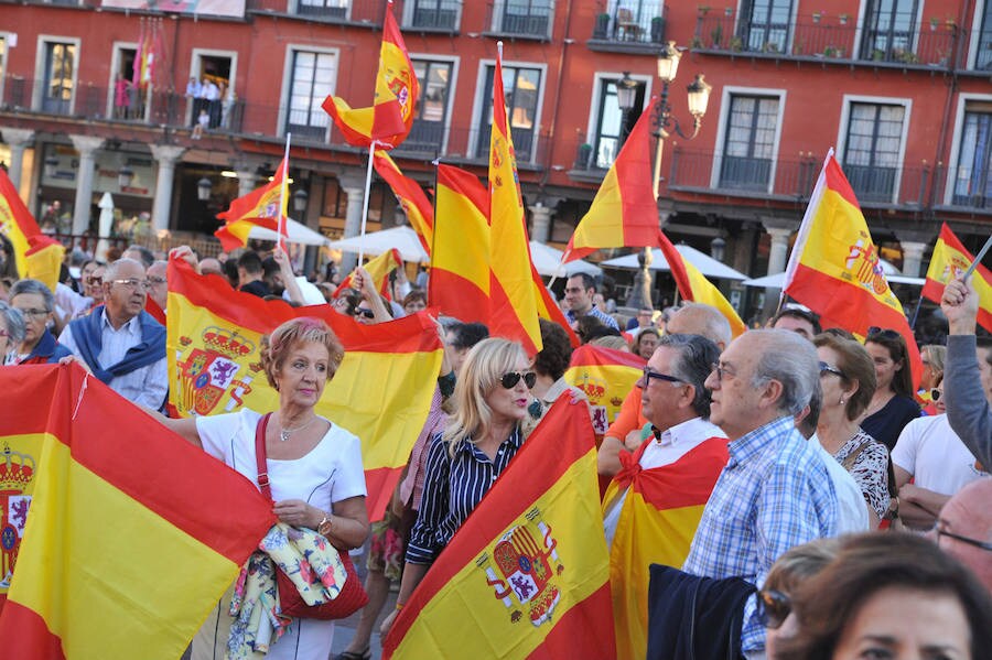 Manifestación por la unidad de España en Valladolid