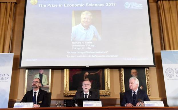 Richard H. Thaler, premio Nobel de Economía