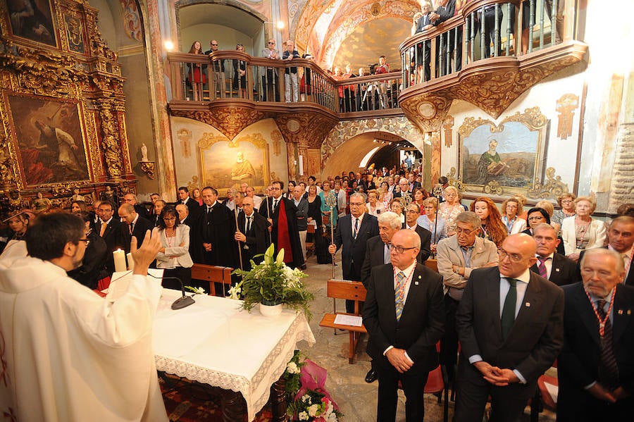 Misa en honor a la Virgen de la Soterraña en Olmedo