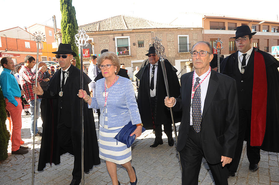 Misa en honor a la Virgen de la Soterraña en Olmedo
