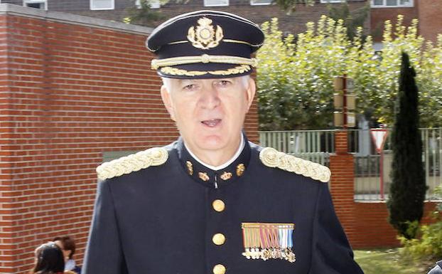 El excomisario jefe Julián Cuadrado. 