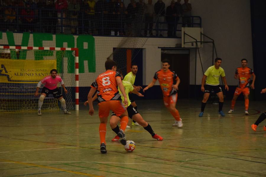 El equipo norteño ganó al equipo de primera división Ribera Navarra (6-4) y se clasificó así para octavos de fina para la copa del rey.