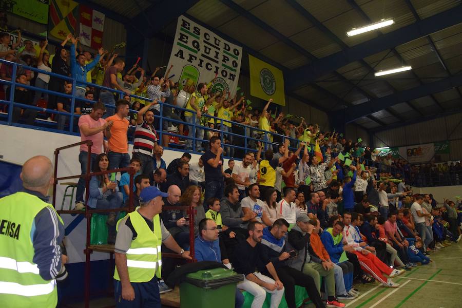 El equipo norteño ganó al equipo de primera división Ribera Navarra (6-4) y se clasificó así para octavos de fina para la copa del rey.