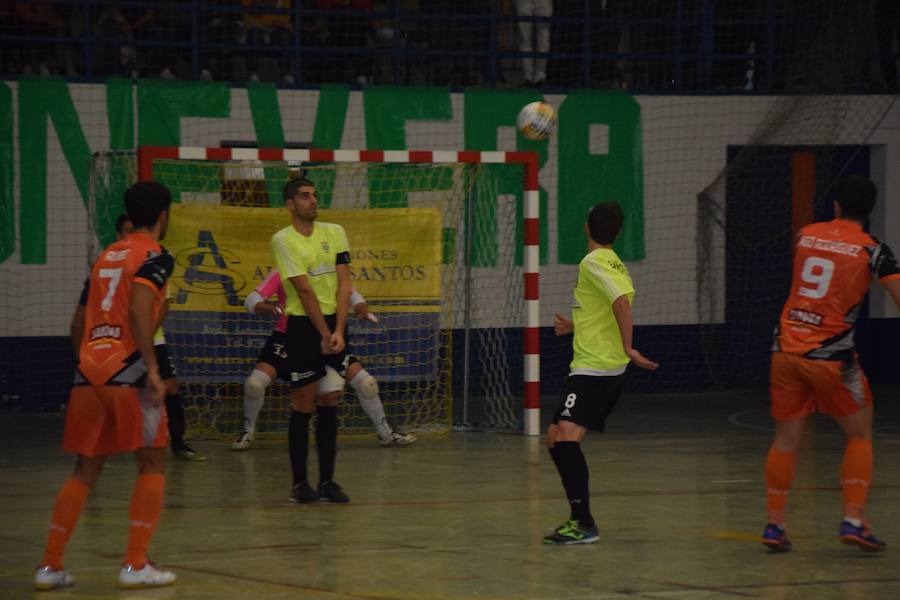 El equipo norteño ganó al equipo de primera división Ribera Navarra (6-4) y se clasificó así para octavos de fina para la copa del rey.