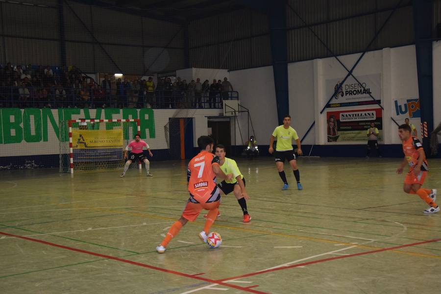 El equipo norteño ganó al equipo de primera división Ribera Navarra (6-4) y se clasificó así para octavos de fina para la copa del rey.
