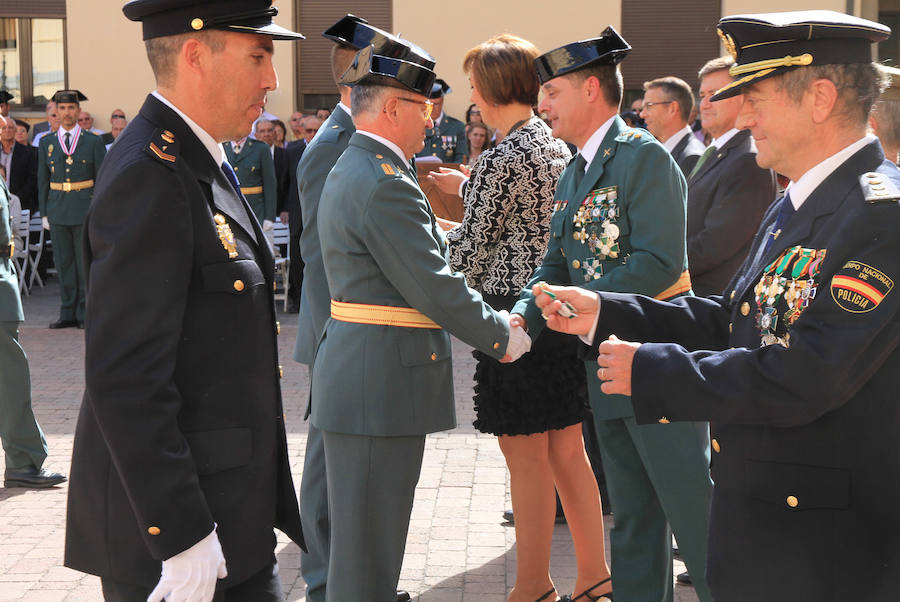 Desfile de la Guardia Civil por el día de la Hispanidad en Segovia, El Espinar y La Granja