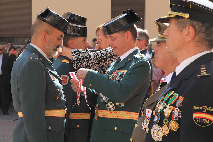 Desfile de la Guardia Civil por el día de la Hispanidad en Segovia, El Espinar y La Granja