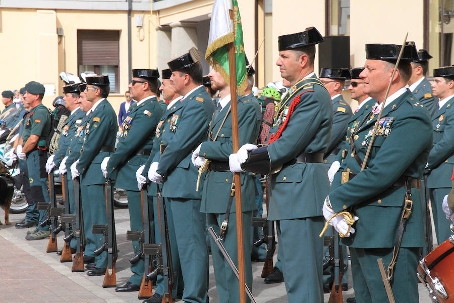 Desfile de la Guardia Civil por el día de la Hispanidad en Segovia, El Espinar y La Granja