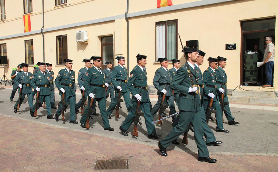 Desfile de la Guardia Civil por el día de la Hispanidad en Segovia, El Espinar y La Granja