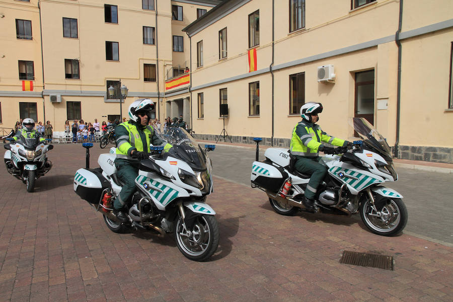 Desfile de la Guardia Civil por el día de la Hispanidad en Segovia, El Espinar y La Granja