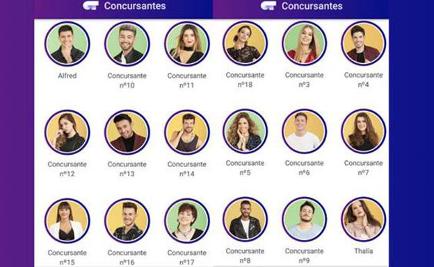 Los concursantes de 'Operción Triunfo 2017'. 
