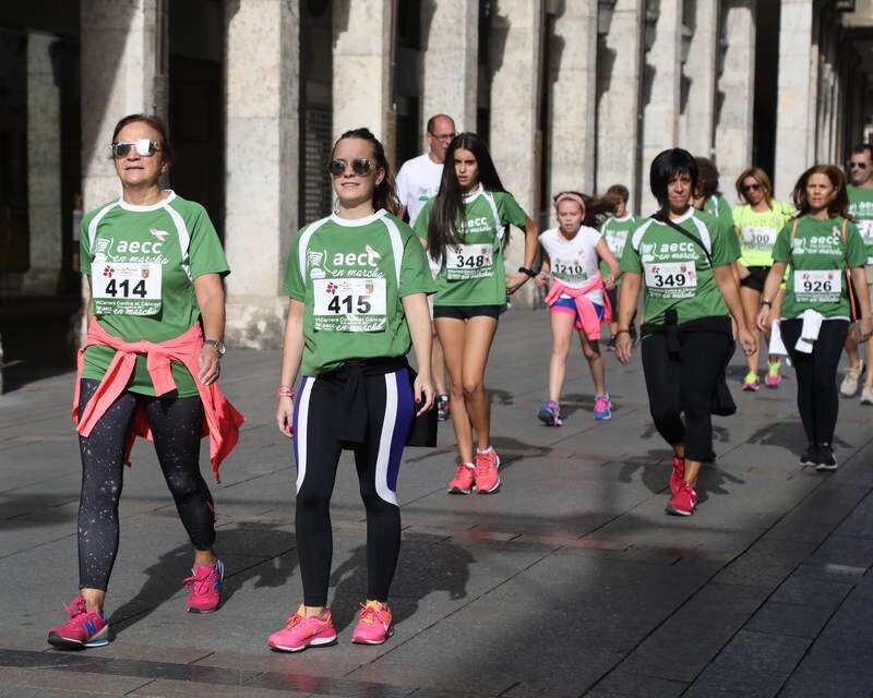 Marcha contra el cáncer en Palencia