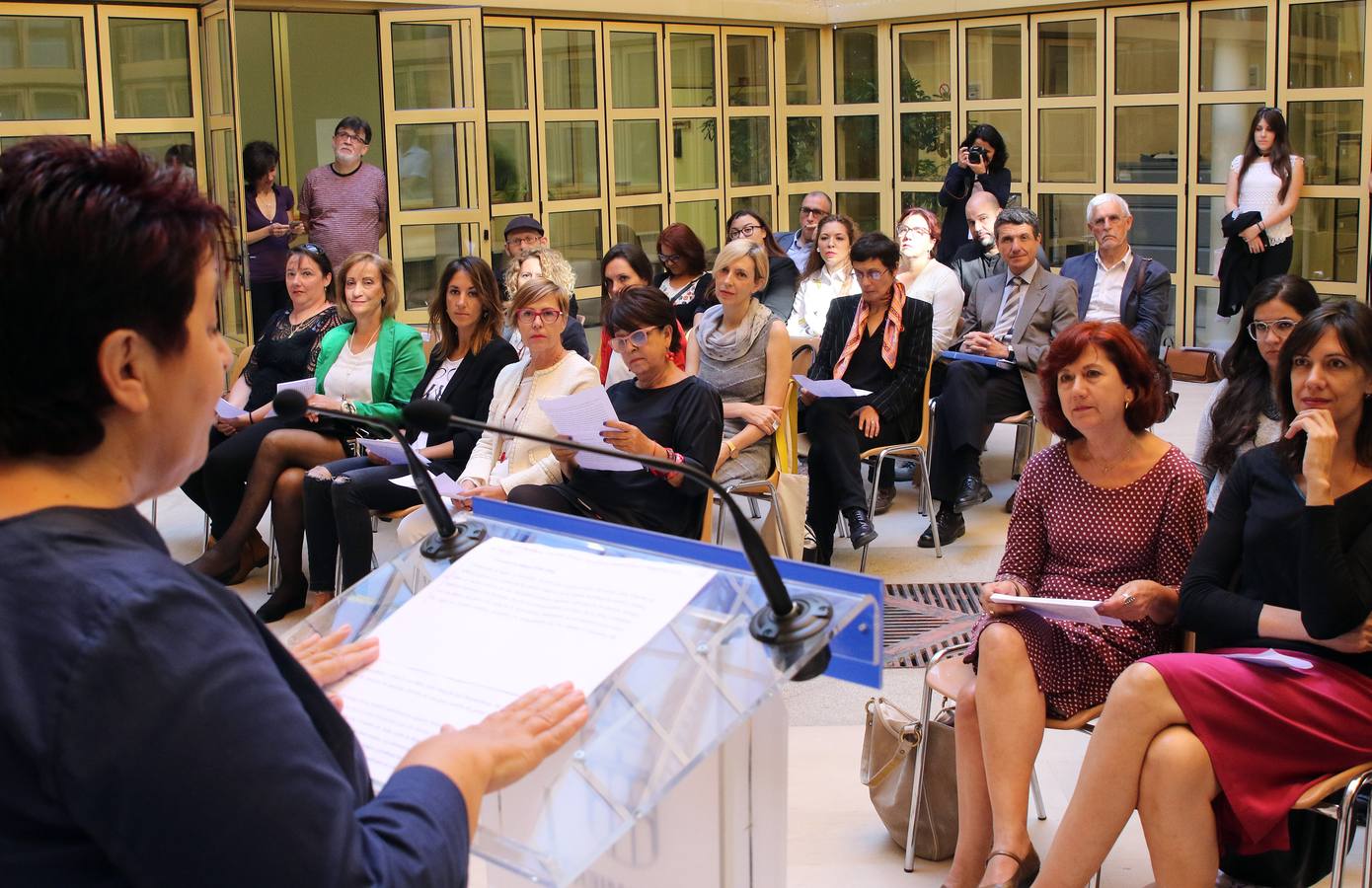 Bajo el lema 'Mujeres, saber y poder', se han celebrado actos en el Ayuntamiento y la Biblioteca Pública