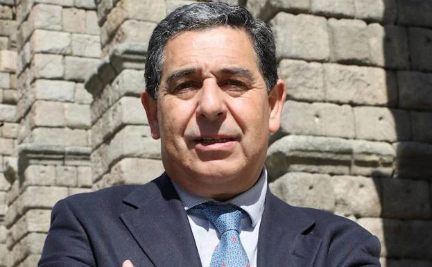El decano del Colegio Oficial de Abogados, Luis Sanz Orejudo. 