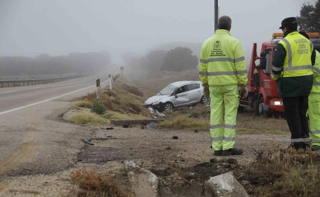 Estado del vehículo accidentado.