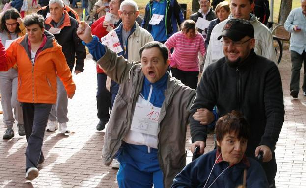 Galería. Momento de la manga en la que han participado las personas con discapacidad.