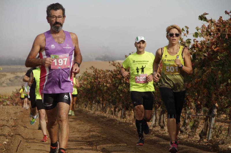 Carrera en Pesquera de Duero del circuito Entre Viñas (1/2)