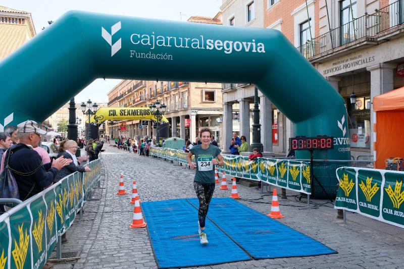 Marcha Popular de Caja Rural a beneficio del Banco de Alimentos de Segovia (Segunda parte)