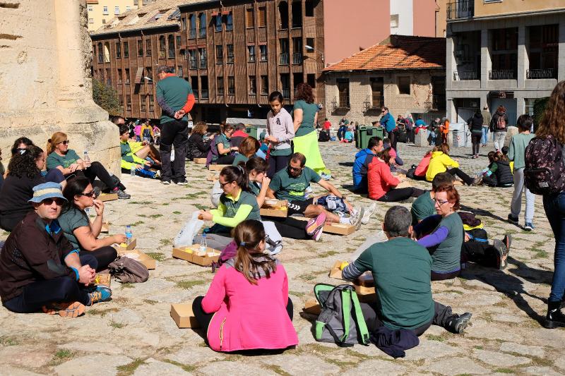 Marcha Popular de Caja Rural a beneficio del Banco de Alimentos de Segovia (Segunda parte)