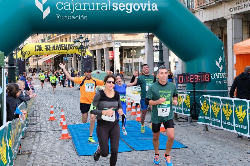 Marcha Popular de Caja Rural a beneficio del Banco de Alimentos de Segovia (Segunda parte)