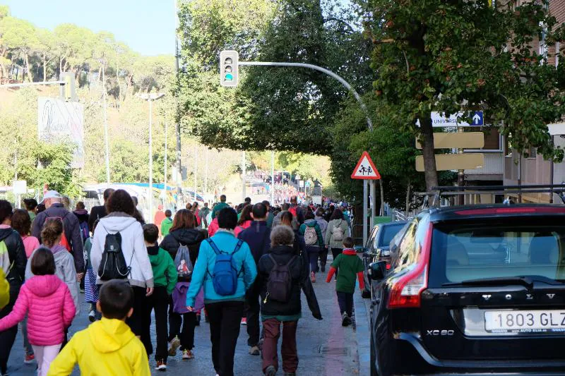 Marcha Popular de Caja Rural a beneficio del Banco de Alimentos de Segovia (Segunda parte)