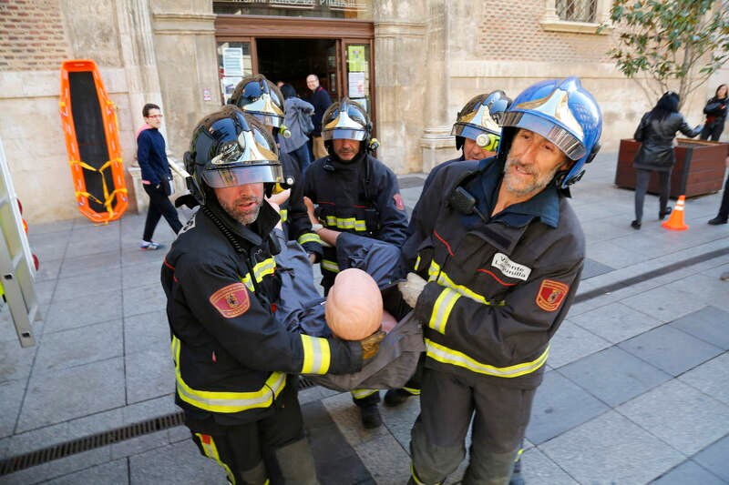 El ejercicio se enmarca en las actividades de la Semana de la Prevención de Incendios