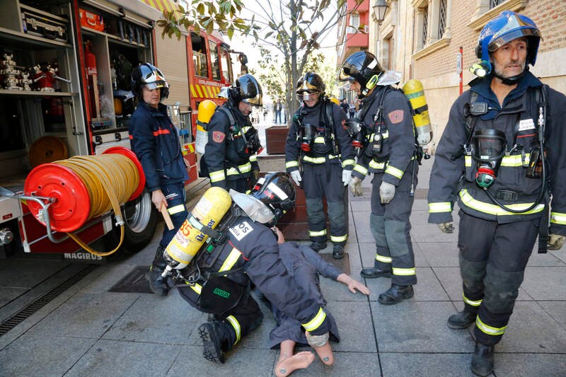 El ejercicio se enmarca en las actividades de la Semana de la Prevención de Incendios