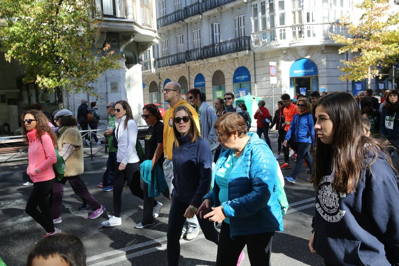 Miles de vallisoletanos se han vestido hoy de verde para salir a la calle en una marcha histórica