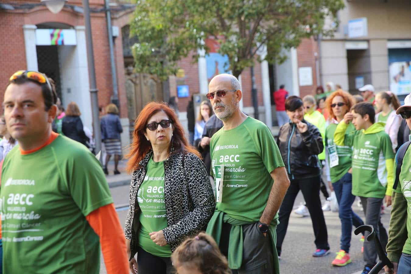 Miles de vallisoletanos se han vestido hoy de verde para salir a la calle en una marcha histórica