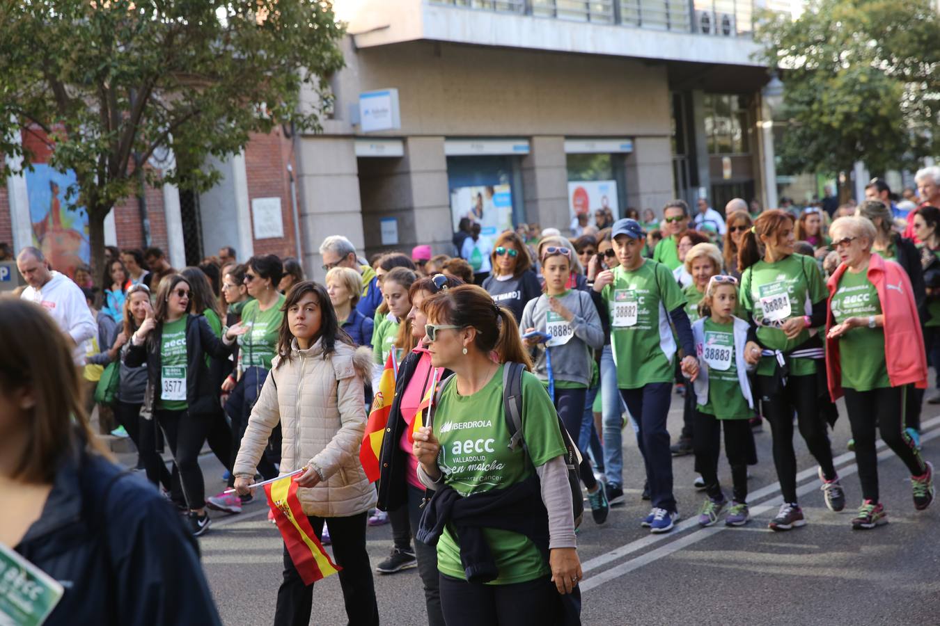 Miles de vallisoletanos se han vestido hoy de verde para salir a la calle en una marcha histórica