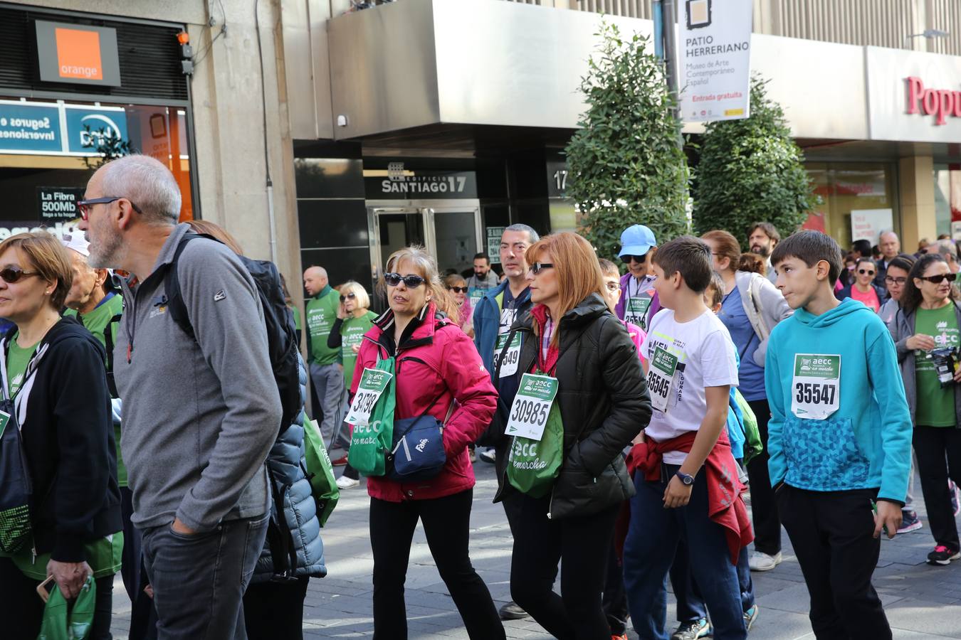 Miles de vallisoletanos se han vestido hoy de verde para salir a la calle en una marcha histórica