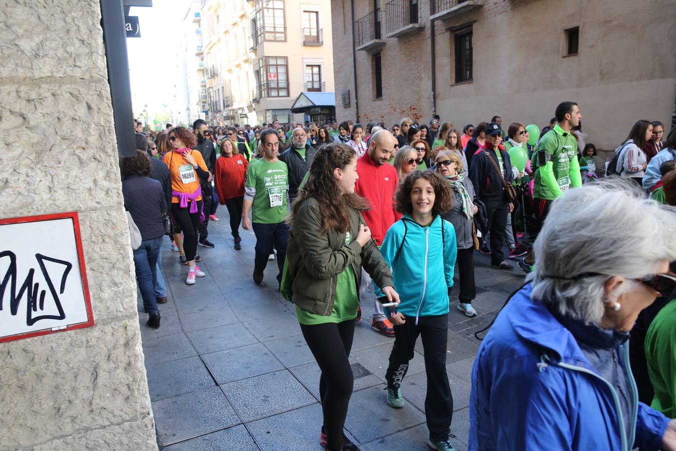 Miles de vallisoletanos se han vestido hoy de verde para salir a la calle en una marcha histórica