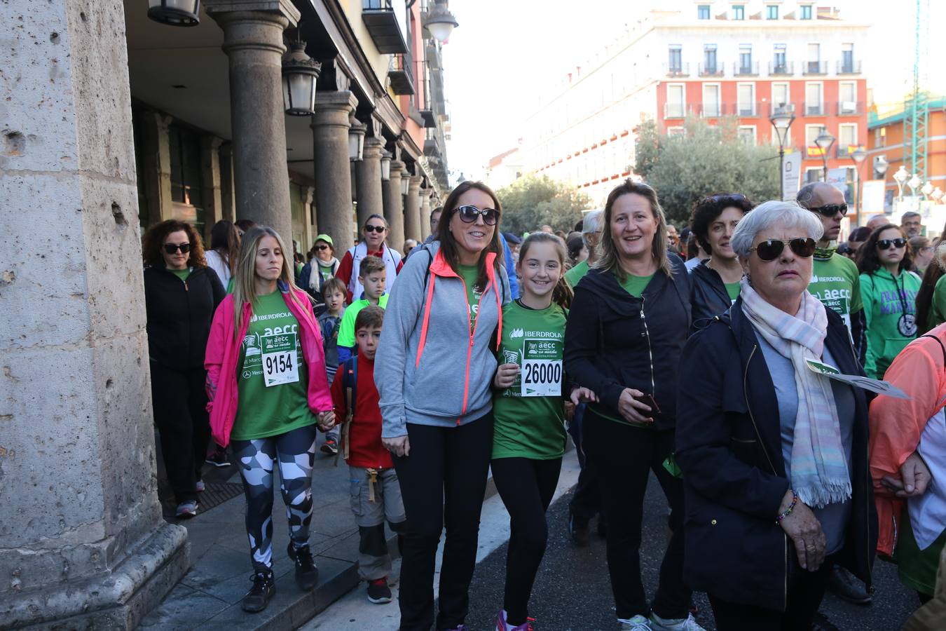 Miles de vallisoletanos se han vestido hoy de verde para salir a la calle en una marcha histórica