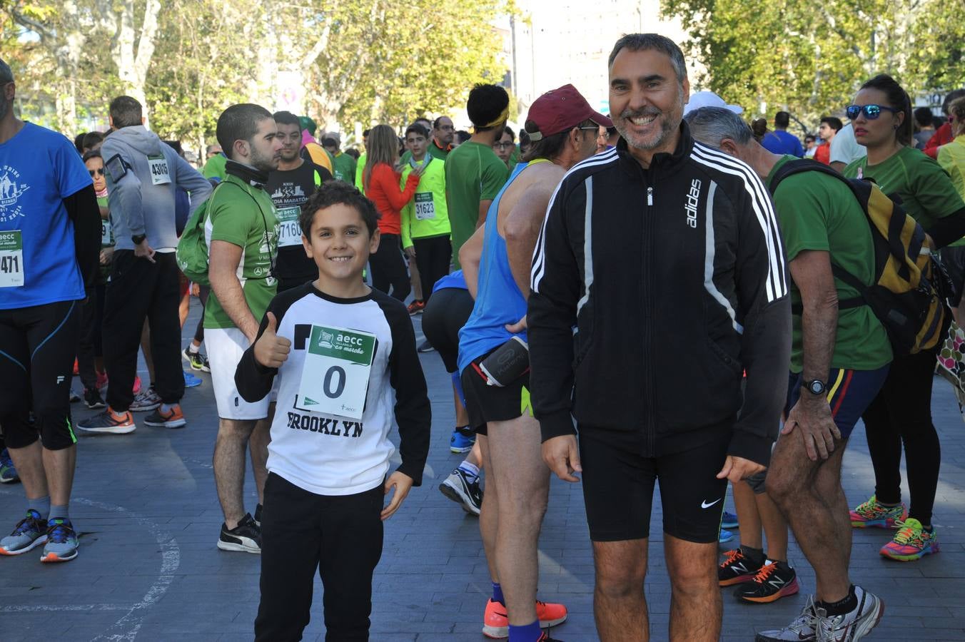 Miles de vallisoletanos se han vestido hoy de verde para salir a la calle en una marcha histórica