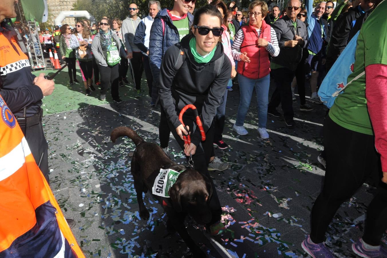 Miles de vallisoletanos se han vestido hoy de verde para salir a la calle en una marcha histórica