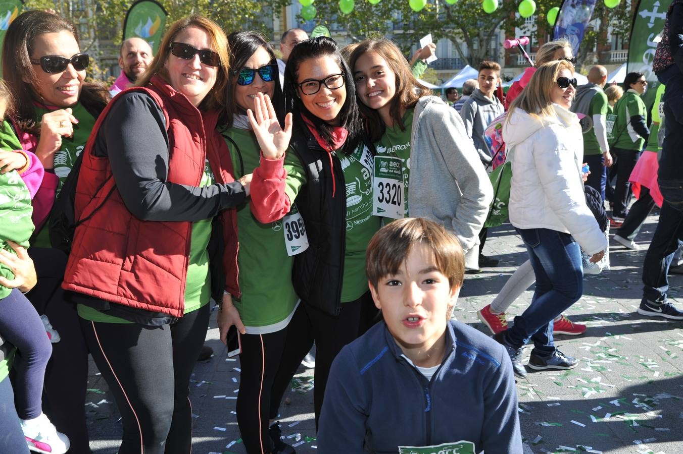 Miles de vallisoletanos se han vestido hoy de verde para salir a la calle en una marcha histórica