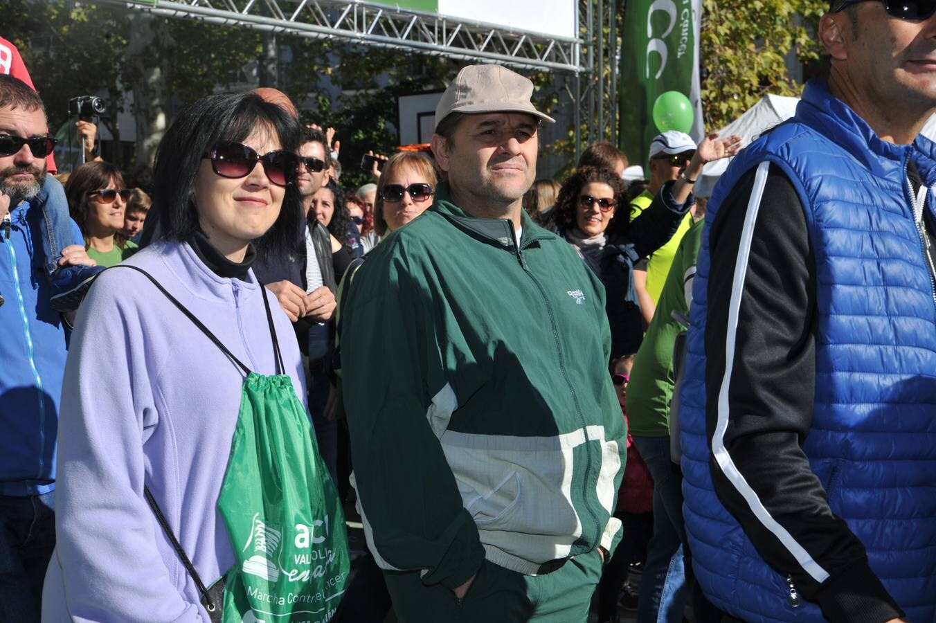 Miles de vallisoletanos se han vestido hoy de verde para salir a la calle en una marcha histórica