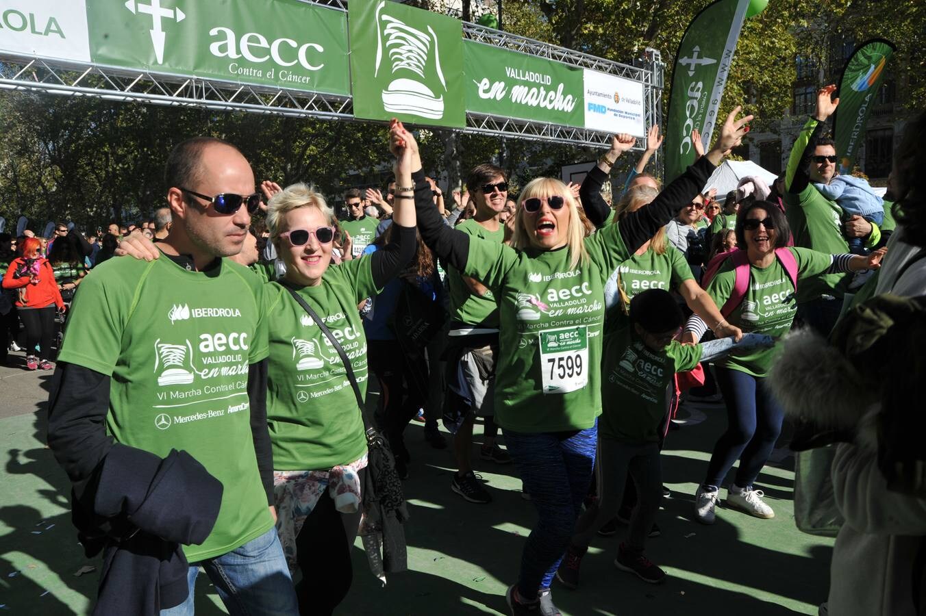 Miles de vallisoletanos se han vestido hoy de verde para salir a la calle en una marcha histórica