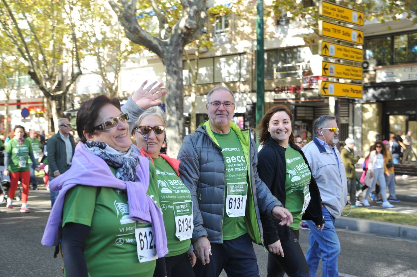 Miles de vallisoletanos se han vestido hoy de verde para salir a la calle en una marcha histórica